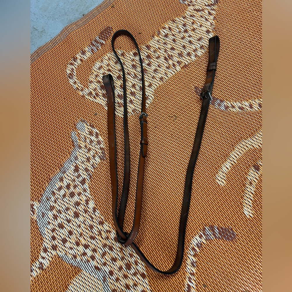 English Standing martingale cob size brown leather
